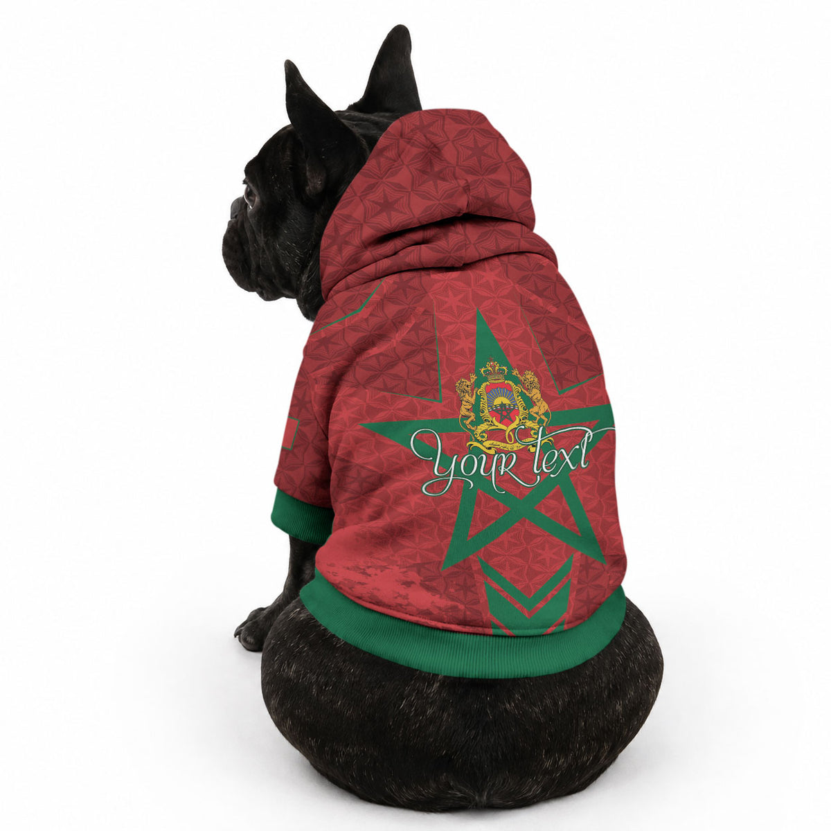 Personalized Morocco 1956 Pet Hoodie Happy Independence Day