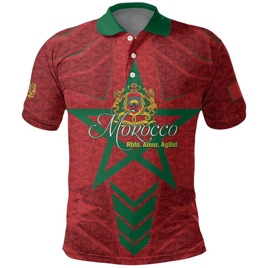 Personalized Morocco 1956 Polo Shirt Happy Independence Day