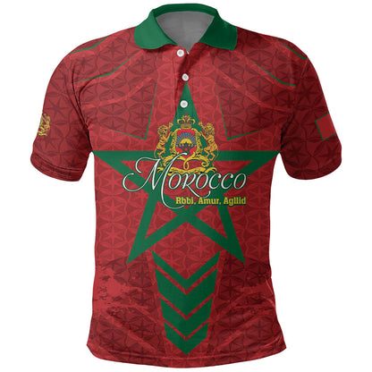 Personalized Morocco 1956 Polo Shirt Happy Independence Day