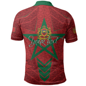 Personalized Morocco 1956 Polo Shirt Happy Independence Day