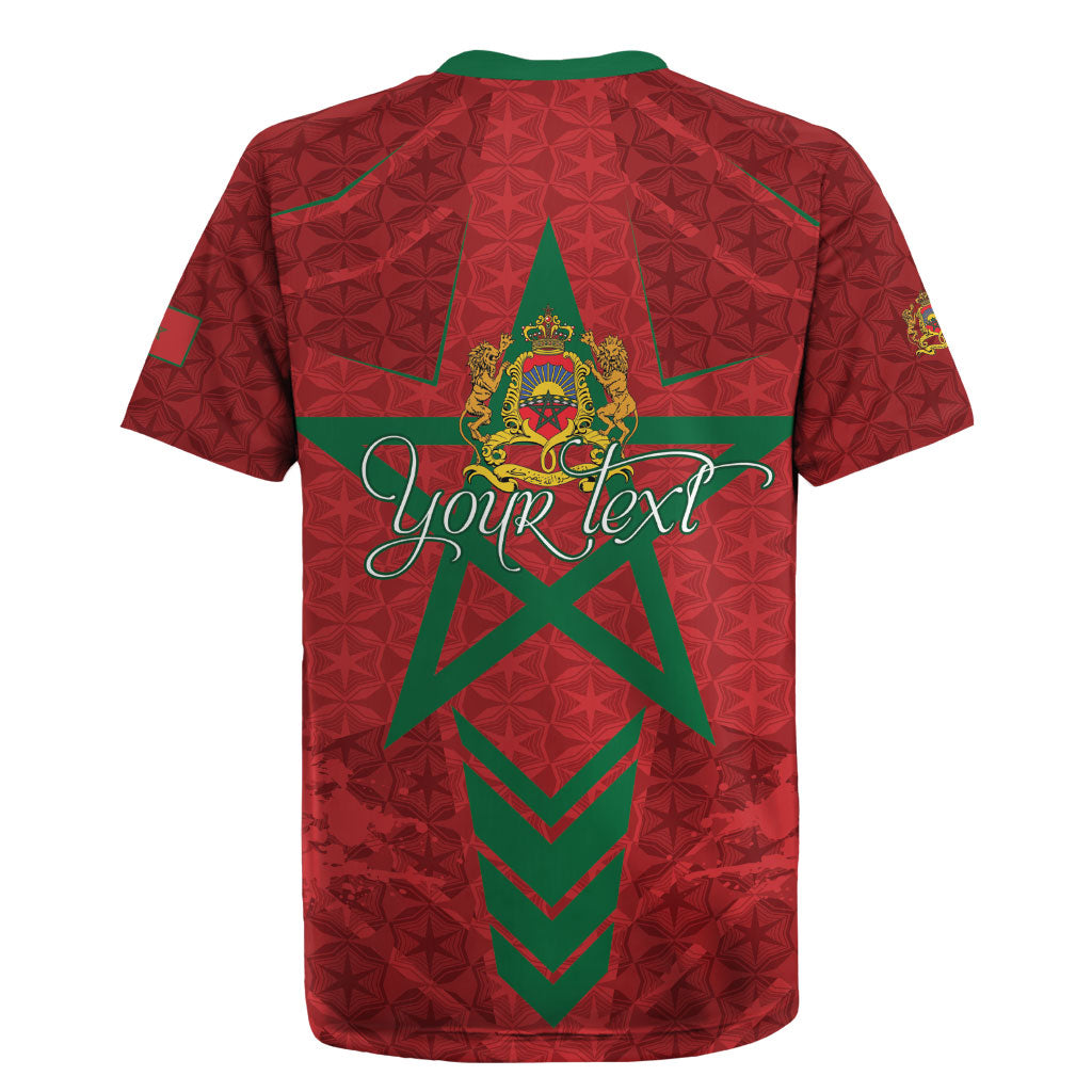 Personalized Morocco 1956 Rugby Jersey Happy Independence Day
