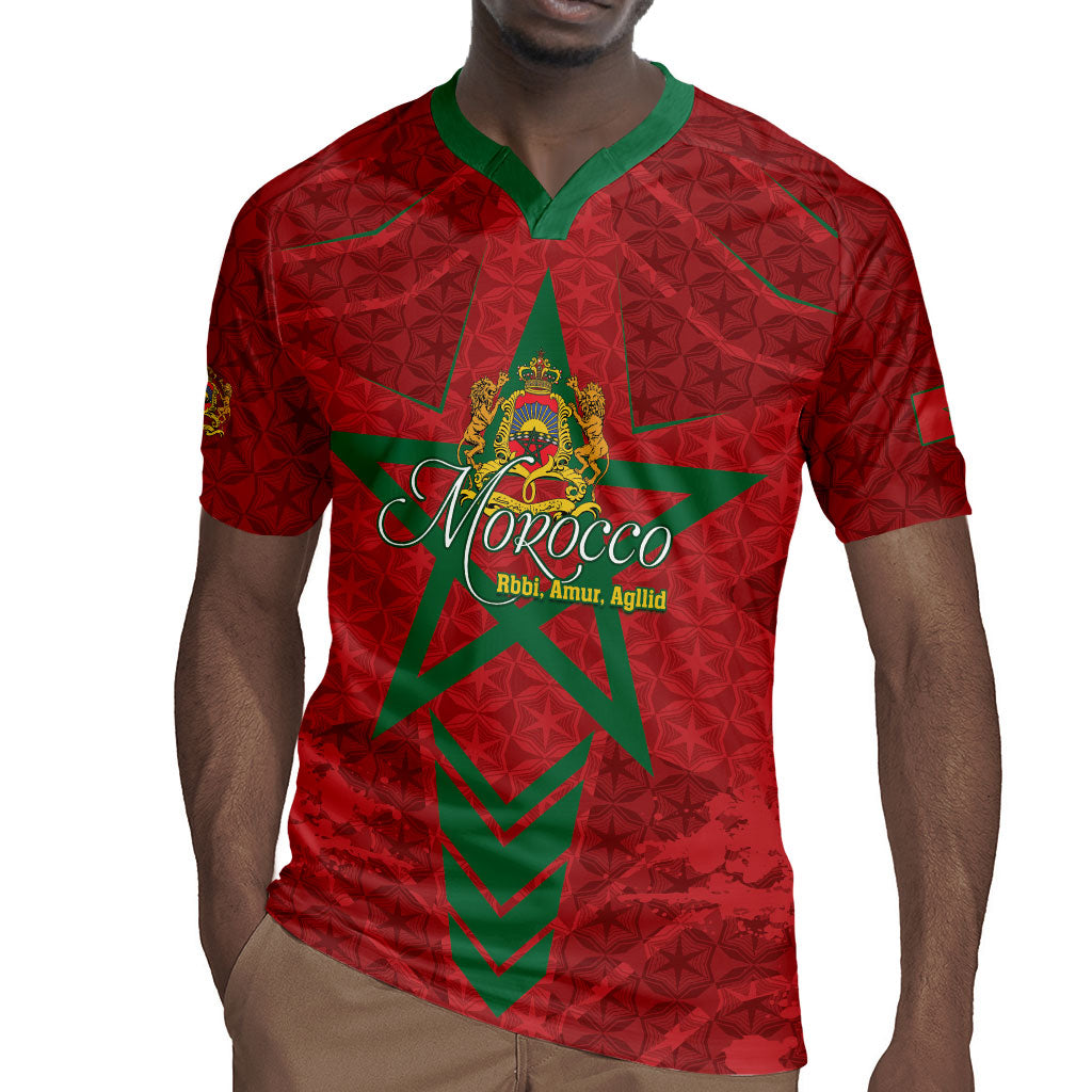 Personalized Morocco 1956 Rugby Jersey Happy Independence Day
