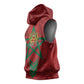 Personalized Morocco 1956 Sleeveless Hoodie Happy Independence Day