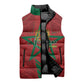 Personalized Morocco 1956 Sleeveless Puffer Jacket Happy Independence Day