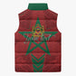 Personalized Morocco 1956 Sleeveless Puffer Jacket Happy Independence Day