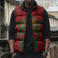 Personalized Morocco 1956 Sleeveless Puffer Jacket Happy Independence Day