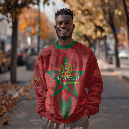 Personalized Morocco 1956 Sweatshirt Happy Independence Day