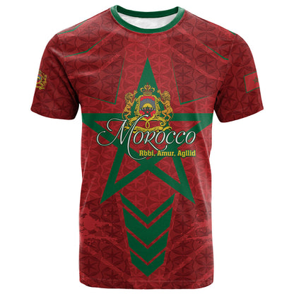 Personalized Morocco 1956 T shirt Happy Independence Day