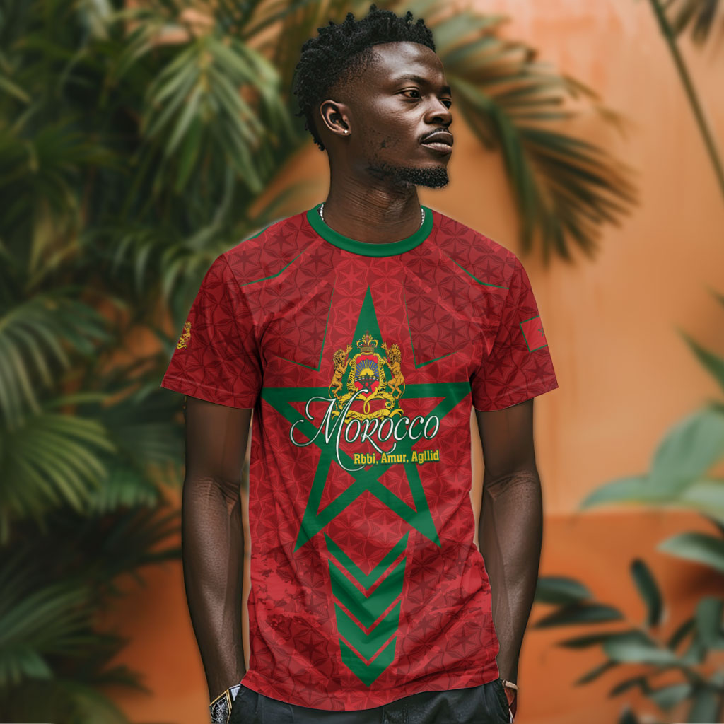Personalized Morocco 1956 T shirt Happy Independence Day