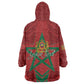 Personalized Morocco 1956 Wearable Blanket Hoodie Happy Independence Day
