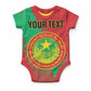 Personalized Islamic Republic of Mauritania Baby Onesie Happy Independence Day