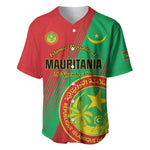 Personalized Islamic Republic of Mauritania Baseball Jersey Happy Independence Day