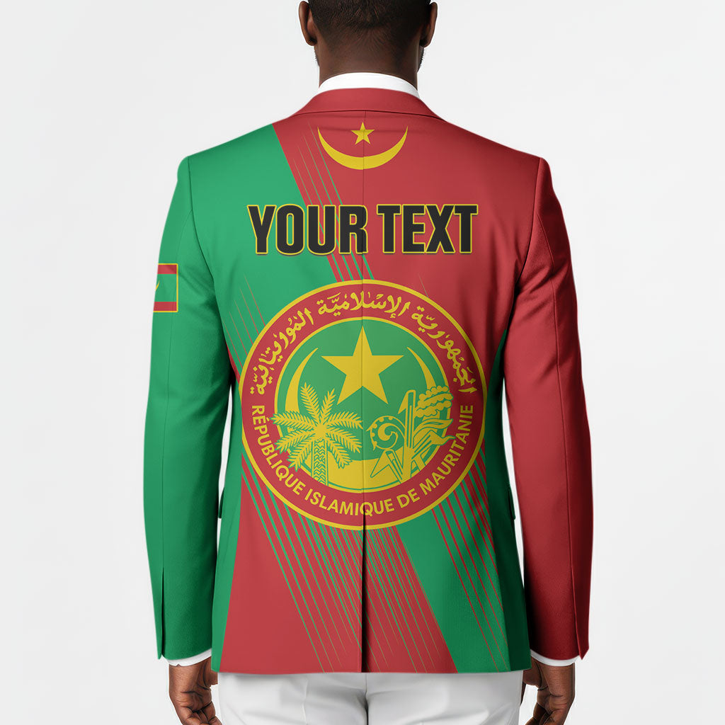 Personalized Islamic Republic of Mauritania Blazer Happy Independence Day