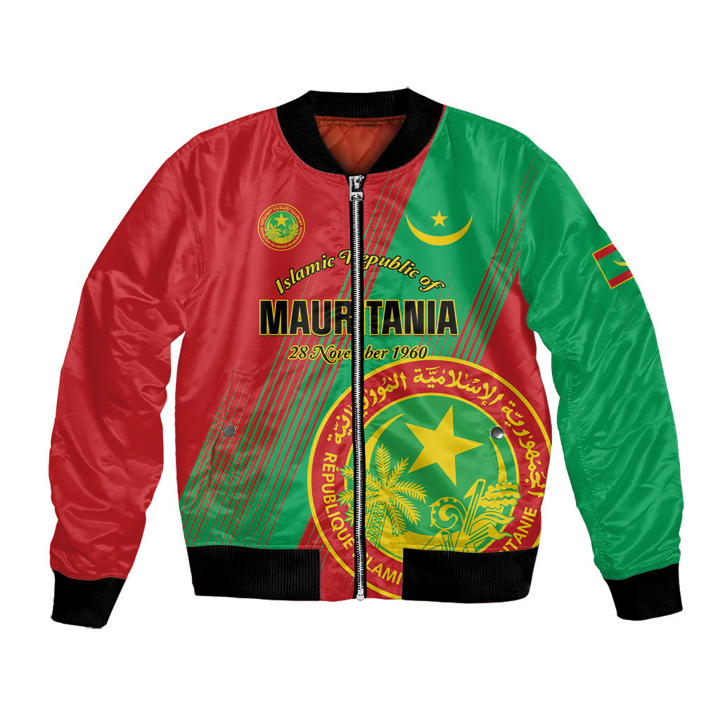 Personalized Islamic Republic of Mauritania Bomber Jacket Happy Independence Day