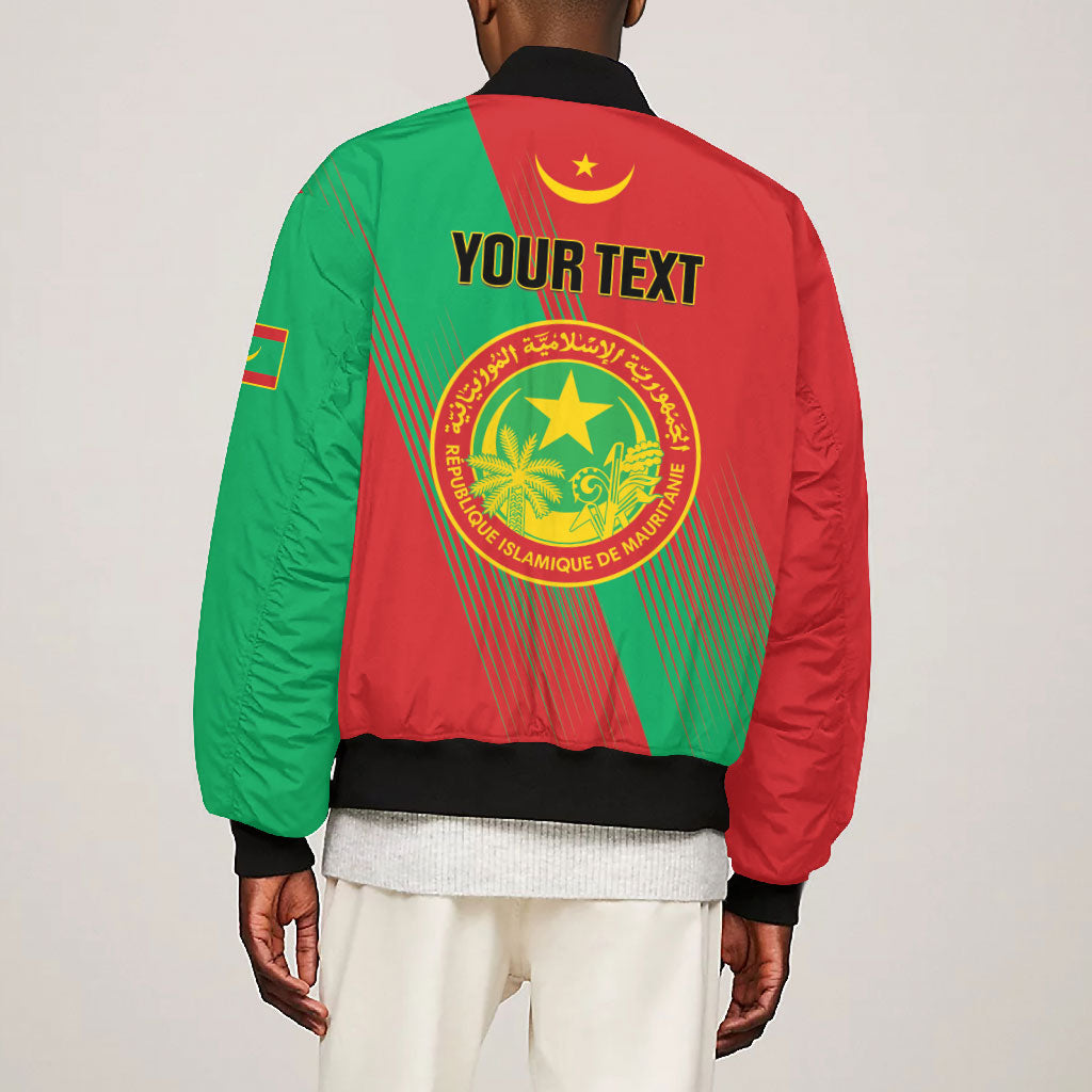 Personalized Islamic Republic of Mauritania Bomber Jacket Happy Independence Day