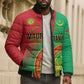 Personalized Islamic Republic of Mauritania Bomber Puffer Jacket Happy Independence Day