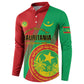 Personalized Islamic Republic of Mauritania Button Sweatshirt Happy Independence Day