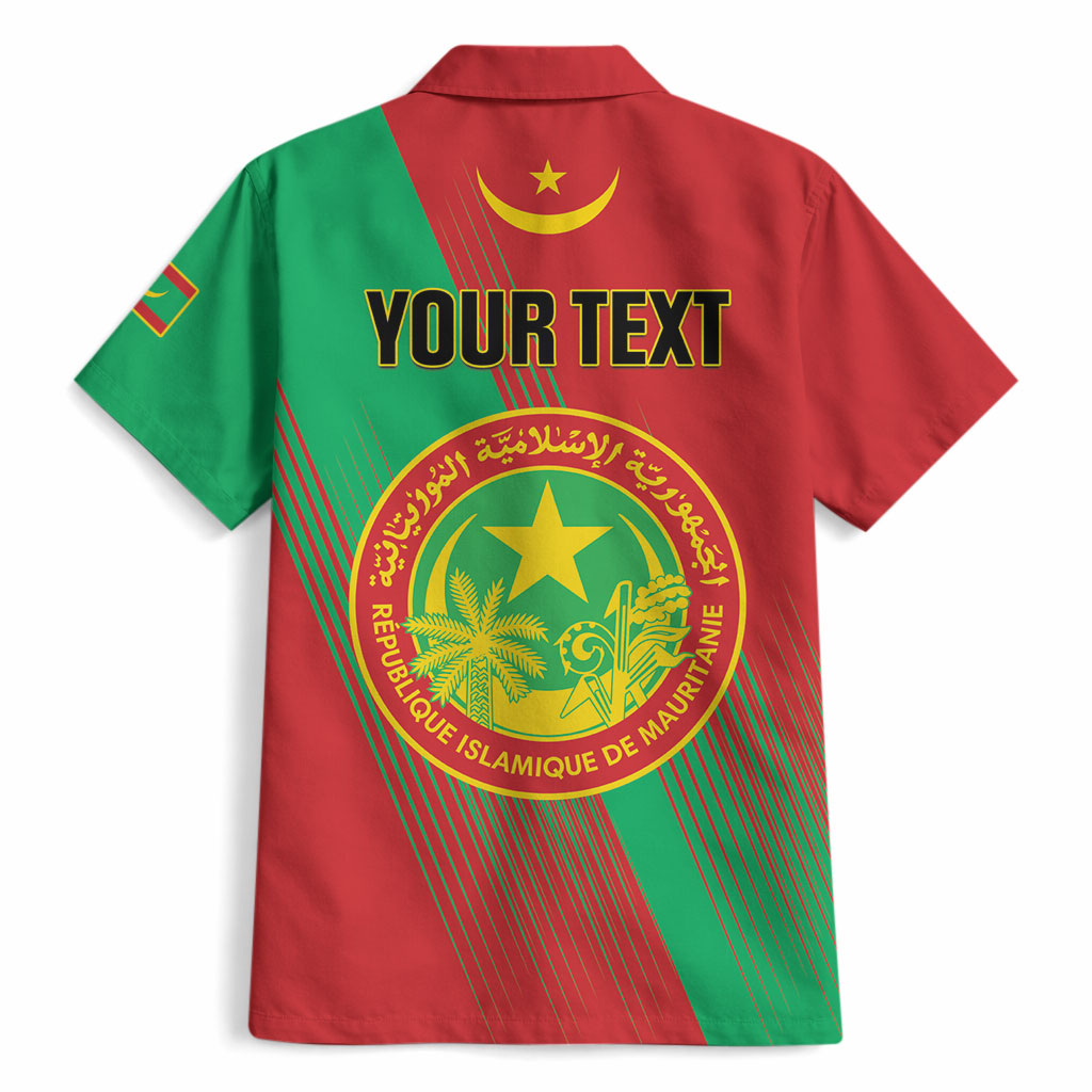 Personalized Islamic Republic of Mauritania Hawaiian Shirt Happy Independence Day