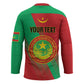 Personalized Islamic Republic of Mauritania Hockey Jersey Happy Independence Day