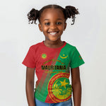 Personalized Islamic Republic of Mauritania Kid T shirt Happy Independence Day