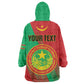 Personalized Islamic Republic of Mauritania Kid Wearable Blanket Hoodie Happy Independence Day