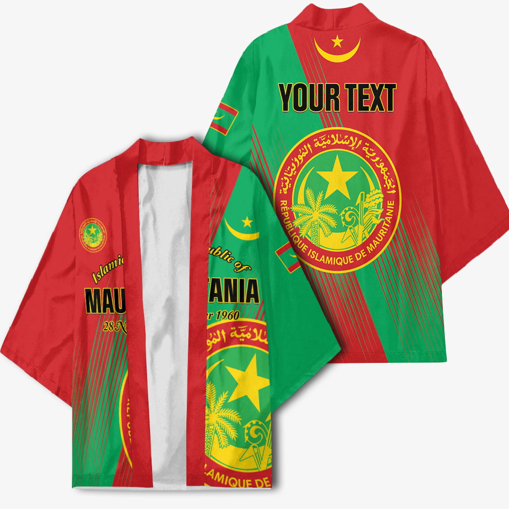 Personalized Islamic Republic of Mauritania Kimono Happy Independence Day