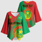 Personalized Islamic Republic of Mauritania Kimono Sleeve Blouse Happy Independence Day
