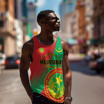 Personalized Islamic Republic of Mauritania Men Tank Top Happy Independence Day