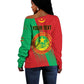 Personalized Islamic Republic of Mauritania Off Shoulder Sweater Happy Independence Day