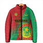 Personalized Islamic Republic of Mauritania Padded Jacket Happy Independence Day