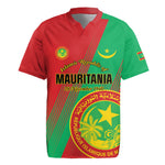 Personalized Islamic Republic of Mauritania Rugby Jersey Happy Independence Day