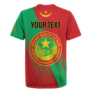 Personalized Islamic Republic of Mauritania Rugby Jersey Happy Independence Day