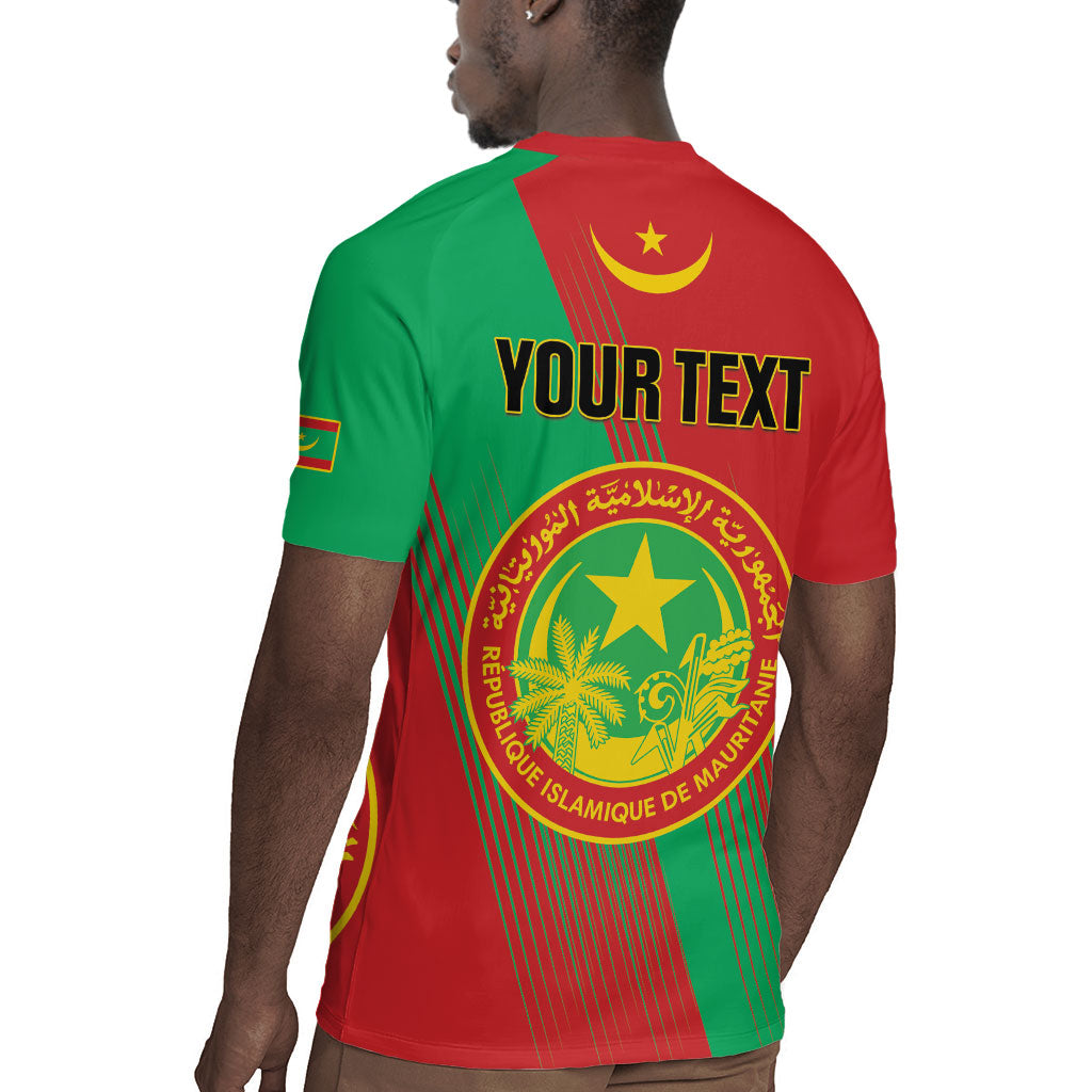 Personalized Islamic Republic of Mauritania Rugby Jersey Happy Independence Day
