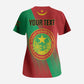 Personalized Islamic Republic of Mauritania Scrub Top Happy Independence Day