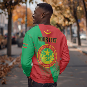 Personalized Islamic Republic of Mauritania Sweatshirt Happy Independence Day