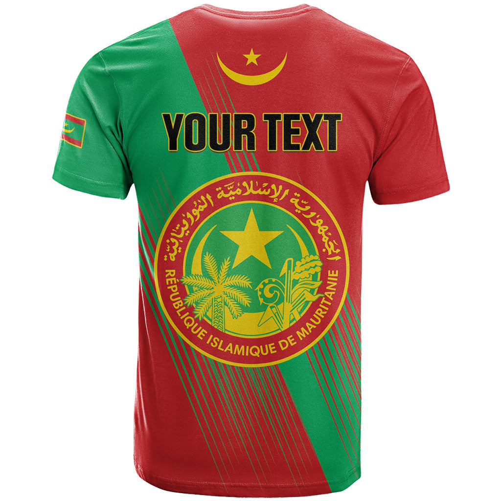 Personalized Islamic Republic of Mauritania T shirt Happy Independence Day