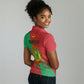 Personalized Islamic Republic of Mauritania Women Polo Shirt Happy Independence Day