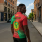 Personalized Islamic Republic of Mauritania Zipper Polo Shirt Happy Independence Day