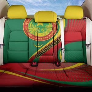 Mauritania Independence Day Back Car Seat Cover with Mauritanian Seal - Special Version