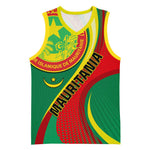 Personalized Mauritania Independence Day Basketball Jersey with Mauritanian Seal - Special Version LT01