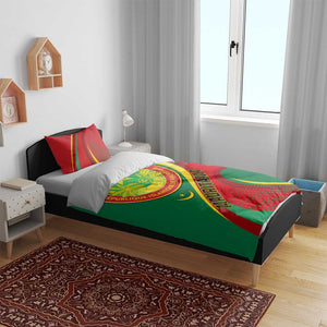 Mauritania Independence Day Bedding Set with Mauritanian Seal - Special Version