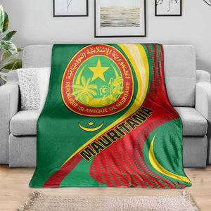 Mauritania Independence Day Blanket with Mauritanian Seal - Special Version