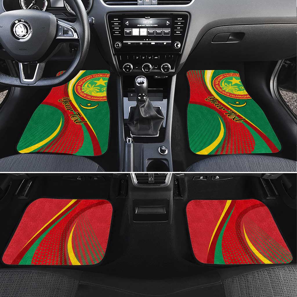 Mauritania Independence Day Car Mats with Mauritanian Seal - Special Version