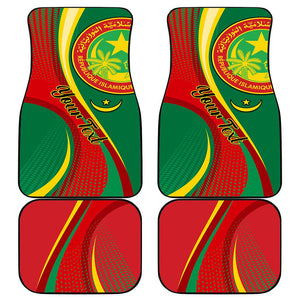 Mauritania Independence Day Car Mats with Mauritanian Seal - Special Version