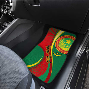 Mauritania Independence Day Car Mats with Mauritanian Seal - Special Version