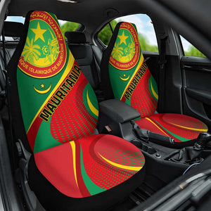 Mauritania Independence Day Car Seat Cover with Mauritanian Seal - Special Version