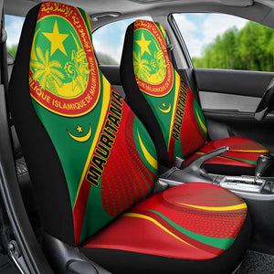 Mauritania Independence Day Car Seat Cover with Mauritanian Seal - Special Version