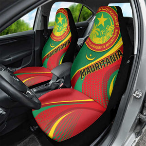 Mauritania Independence Day Car Seat Cover with Mauritanian Seal - Special Version