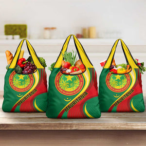 Mauritania Independence Day Grocery Bag with Mauritanian Seal - Special Version