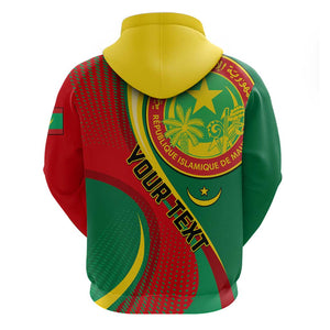 Personalized Mauritania Independence Day Hoodie with Mauritanian Seal - Special Version